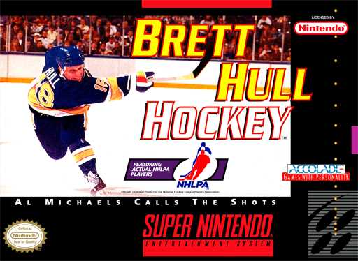 Brett Hull Hockey  Snes